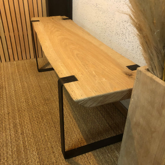 Banc en bois massif (Orme)